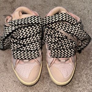 Lanvin curb sneakers